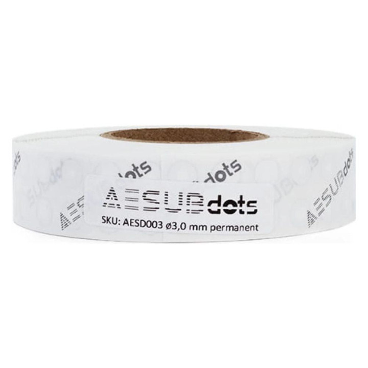 AESUB - AESUBdots Retro - Cibles de positionnement rétroréfléchissantes - 3 mm