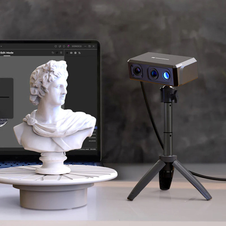 3DMakerpro - Pack Scanner Seal Lite + Trépied + Plateau tournant