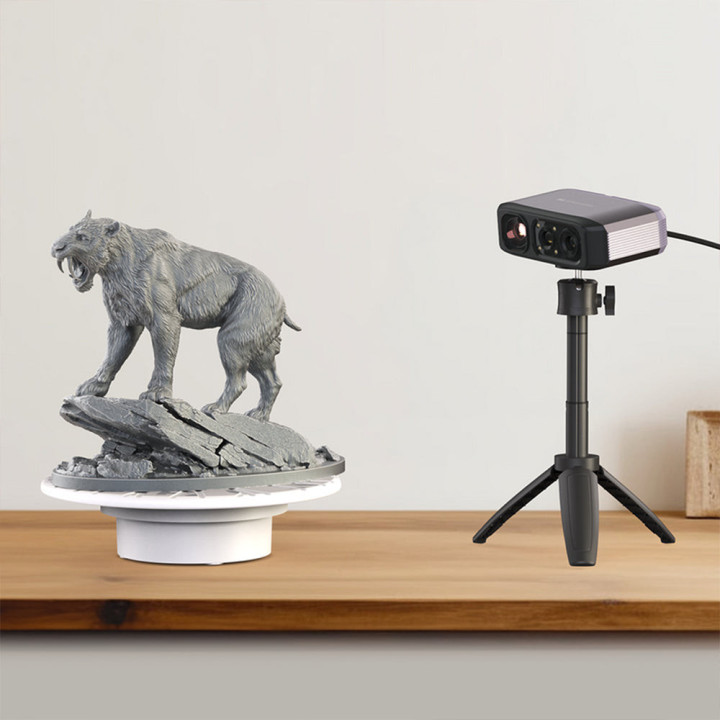 3DMakerPro - Pack Scanner Moose Lite + Trépied + Plateau Tournant