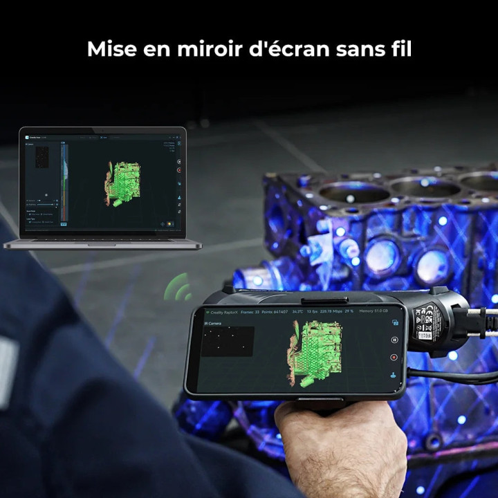 Creality - ScanBridge pour Raptor Série & Sermoon