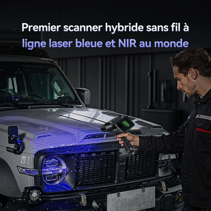 Pack Expert Scanner Raptor X avec ScanBridge + Trépied et plateau tournant + Aesub spray matifiant b