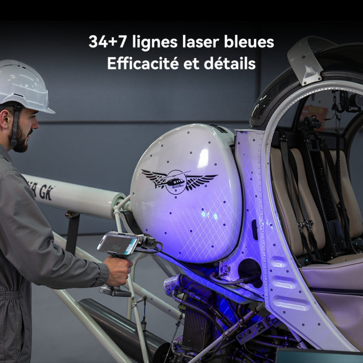 Pack Expert Scanner Raptor X avec ScanBridge + Trépied et plateau tournant + Aesub spray matifiant b
