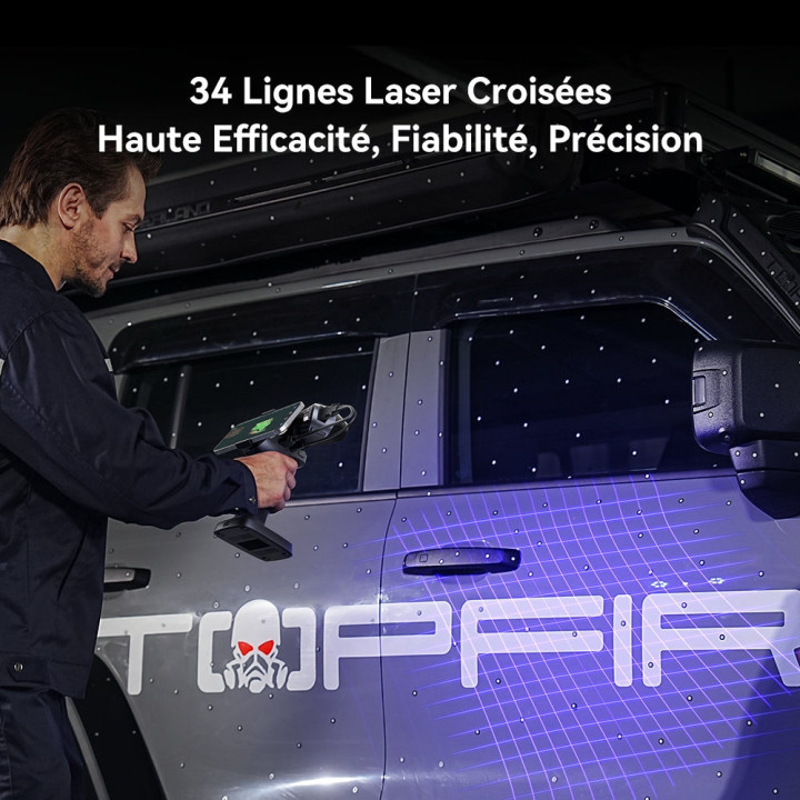 Pack Expert Scanner Raptor X avec ScanBridge + Trépied et plateau tournant + Aesub spray matifiant b