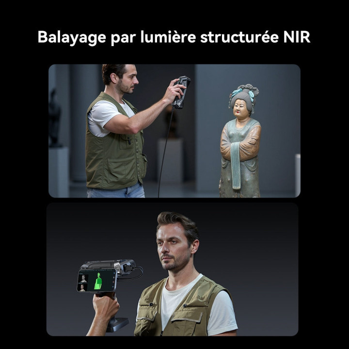 Pack Expert Scanner Raptor X avec ScanBridge + Trépied et plateau tournant + Aesub spray matifiant b
