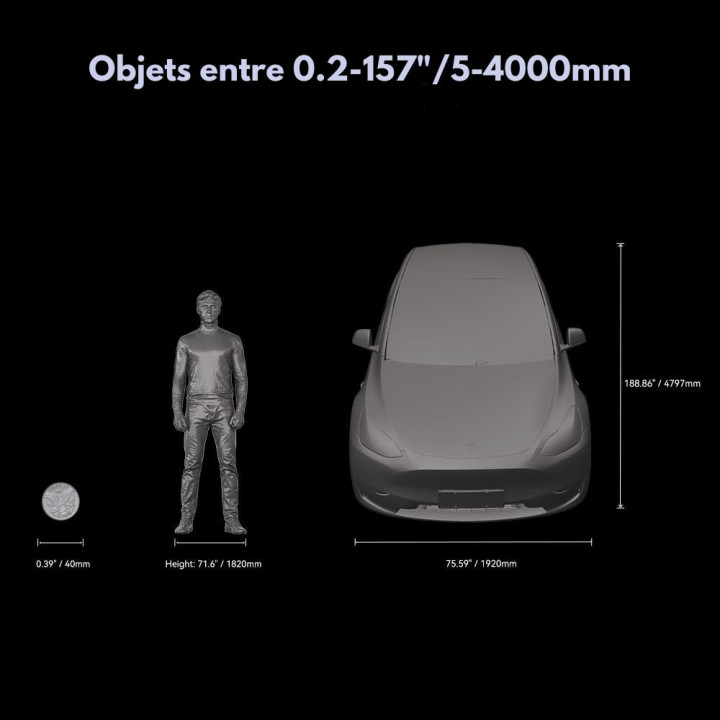 Creality - CR-Scan Raptor Pro - Le Meilleur Allié pour la Modification Auto