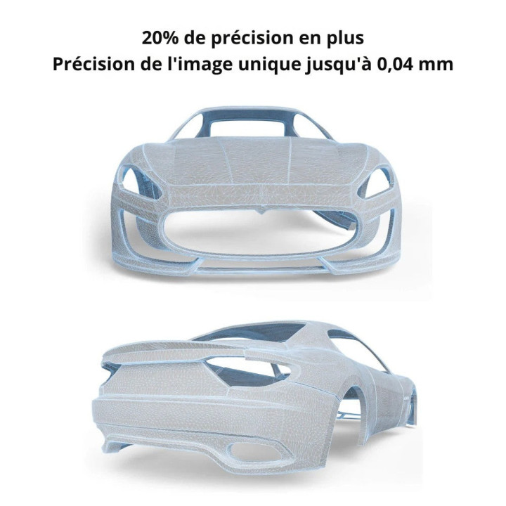 Revopoint - Miraco Plus - Premier Scanner 3D Autonome avec des Capacités de Métrologie Photogrammétr