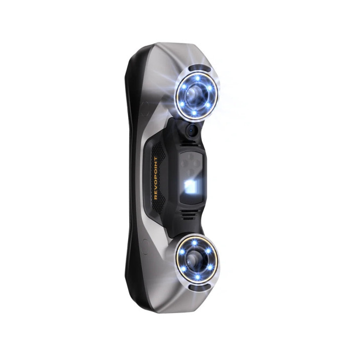 Revopoint - MetroY Pro - Scanners 3D Laser Bleu Sans-Fil pour Petites et Moyennes Pièces