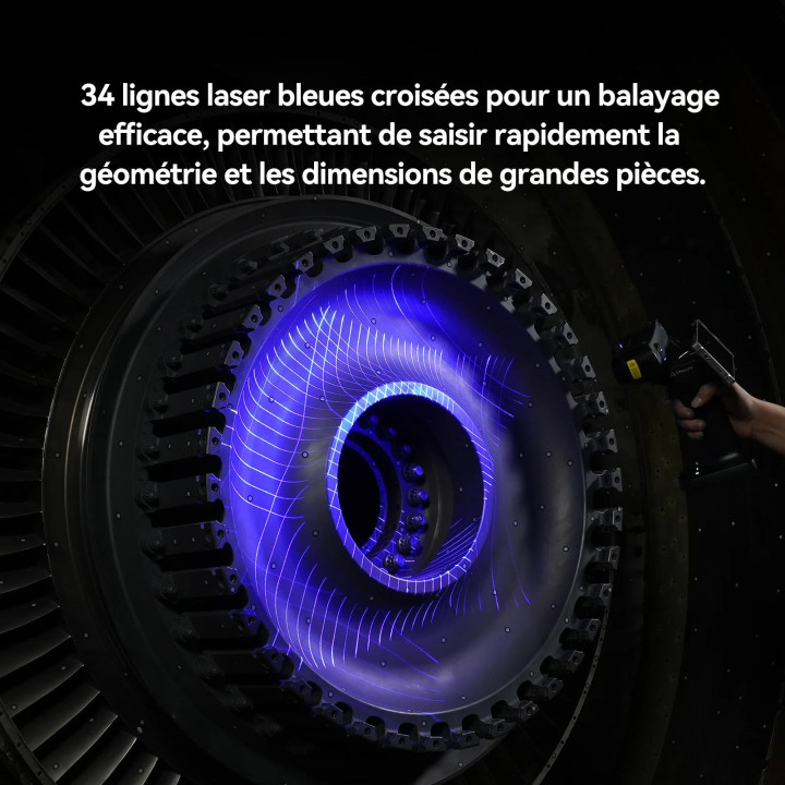 Creality - Sermoon X1 - Scanner 3D à Puissance Industrielle
