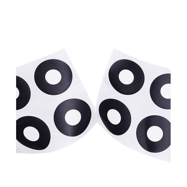 AESUBdots - Black&White - Cibles de positionnement rétroréfléchissantes - 3 mm