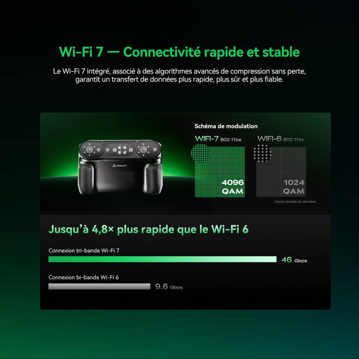 Creality - Sermoon P1 - Scanner 3D Tout-En-Un