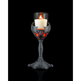 Dark Chalice – Porte-Bougie Calice Gothique Chauve-Souris