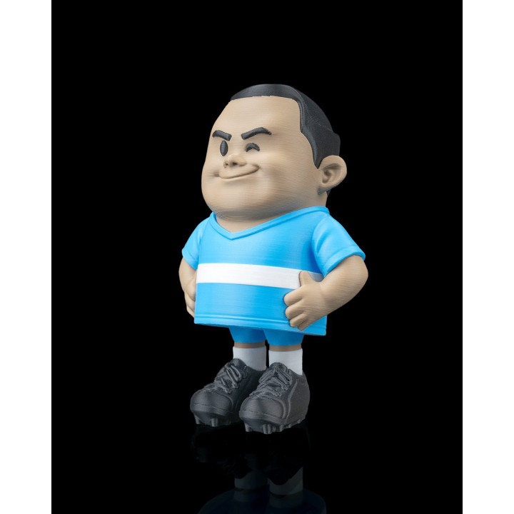 Figurine Milieu Attaquant – Footballeur Chibi Décoratif