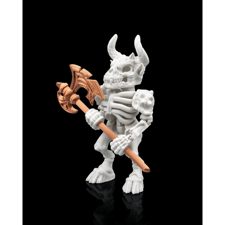 Figurine Minotaure Squelette – La Terreur Du Labyrinthe