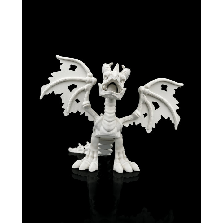 Basilisk Squelette – Figurine Dragon Fantastique Made In Occitanie