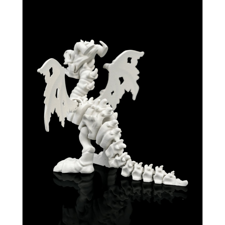 Basilisk Squelette – Figurine Dragon Fantastique Made In Occitanie