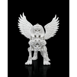 Sphinx Squelette – Figurine Mythologique Ailes Déployées