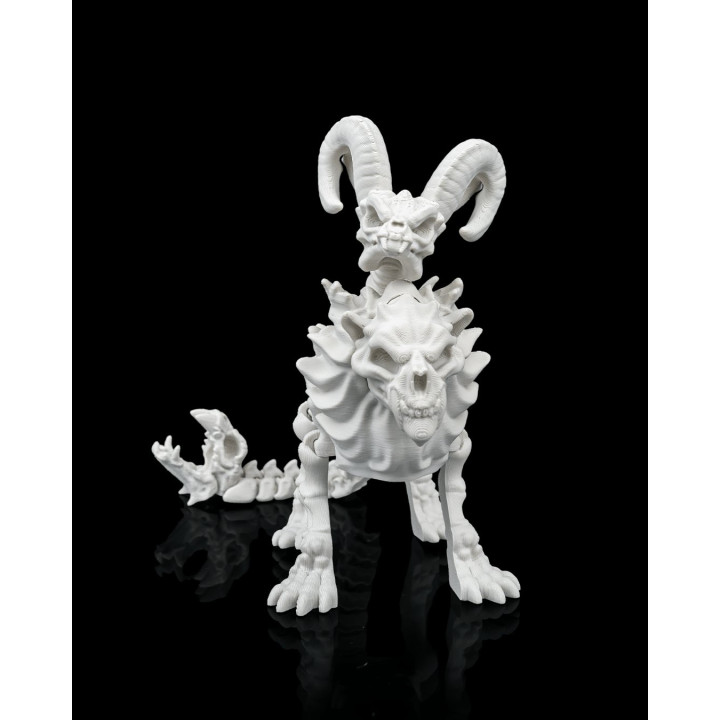 Chimère Squelette – Figurine Fantastique Mythologique