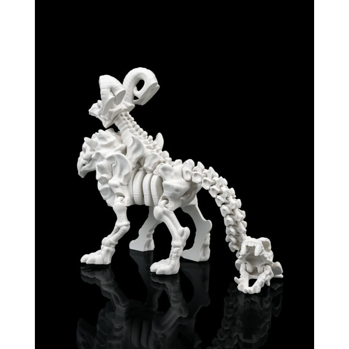 Chimère Squelette – Figurine Fantastique Mythologique