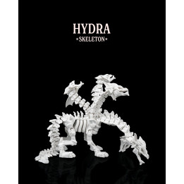 Hydra Squelette – Figurine Articulée Tricéphale