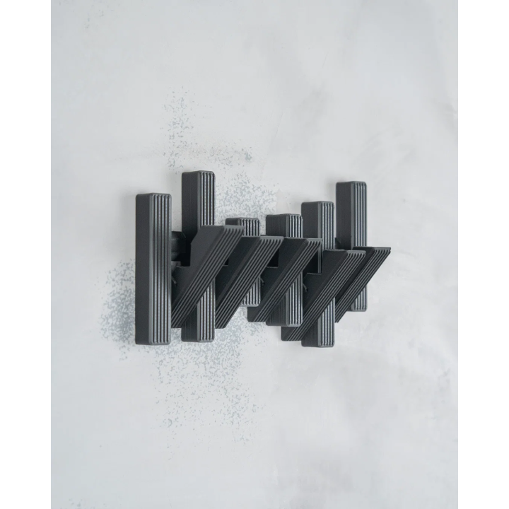 Grille contemporaine - Patères murales – vue 4