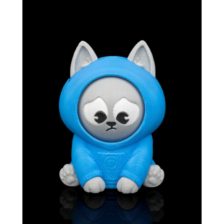 Chat à capuche – vue 3