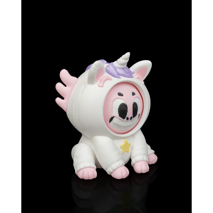 Axolotl licorne – vue 4