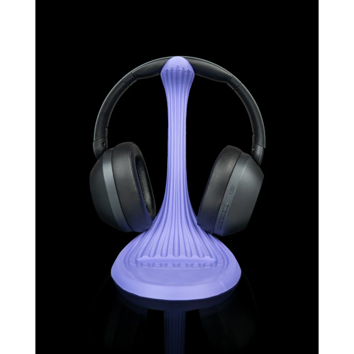 Courbe fluide - Support pour casque et téléphone – vue 5