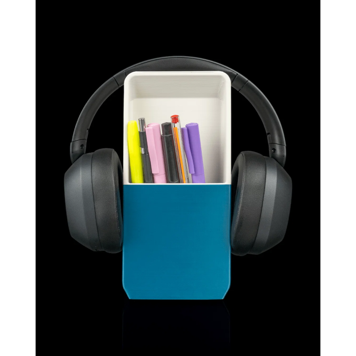 Centre cubique - Support pour casque et téléphone – vue 2