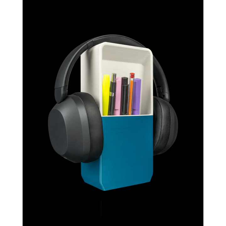 Centre cubique - Support pour casque et téléphone – vue 4