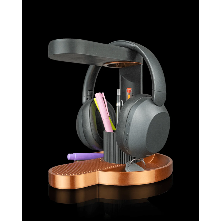 Trio de tours - Support pour casque et téléphone – vue 3
