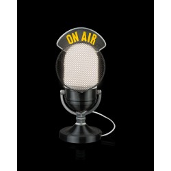 Broadcast Mic - Table Lampe | Impression 3D Artisanale Occitanie