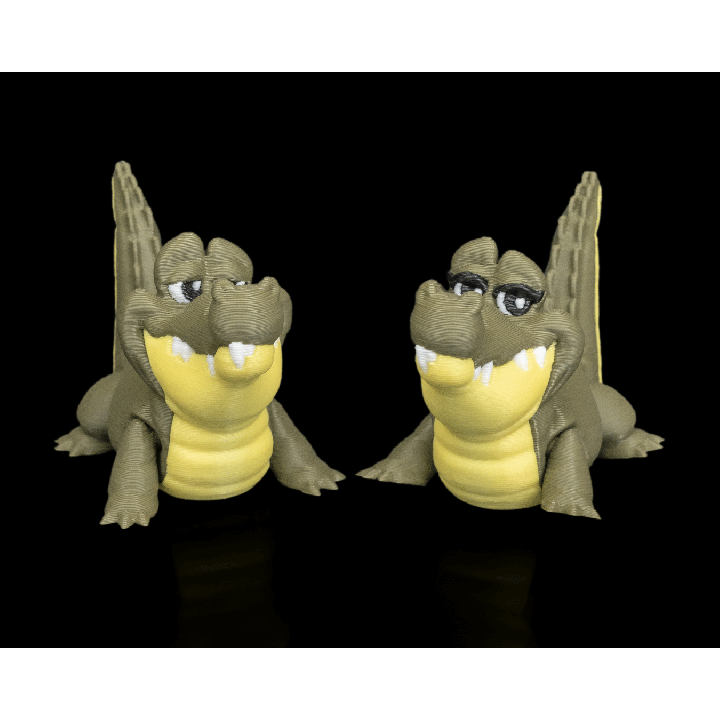 Paire de crocodiles