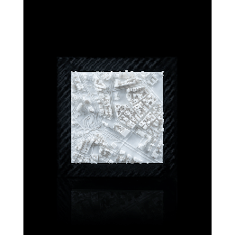 Cadre de ville 3D - São Paulo - version 15 cm