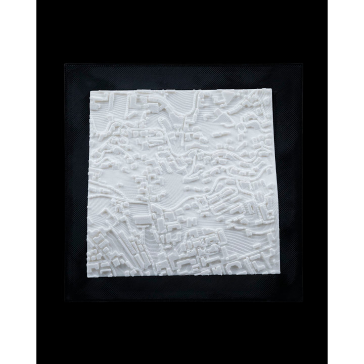 Cadre de ville 3D - Naples - version 15 cm