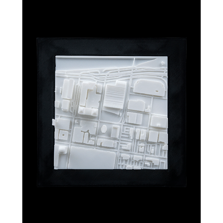 Cadre de ville 3D - Louisville - version 15 cm