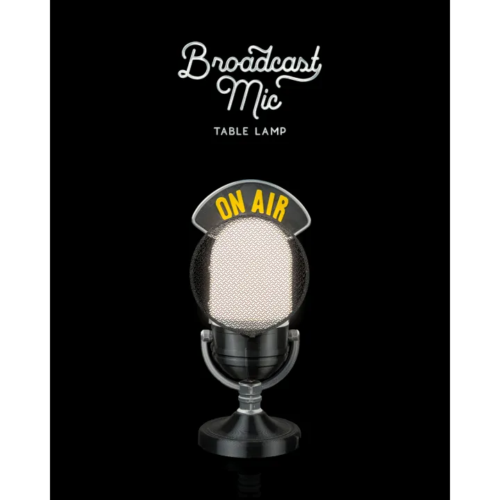 Broadcast Mic - Lampe de Table