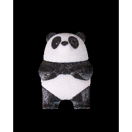 Panda couché