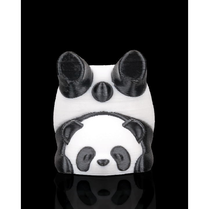 Panda roulé