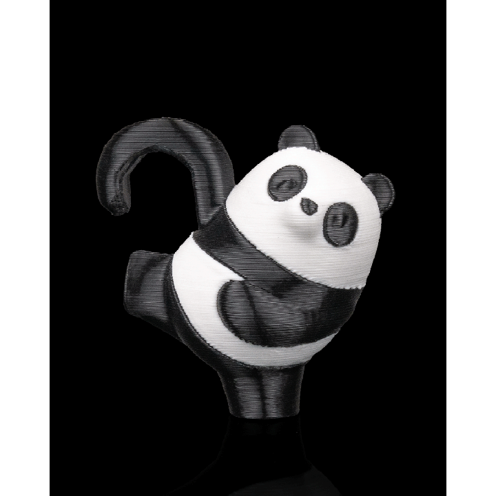 Panda suspendu