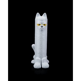 Chat en Rouleau - Support à Papier Toilette