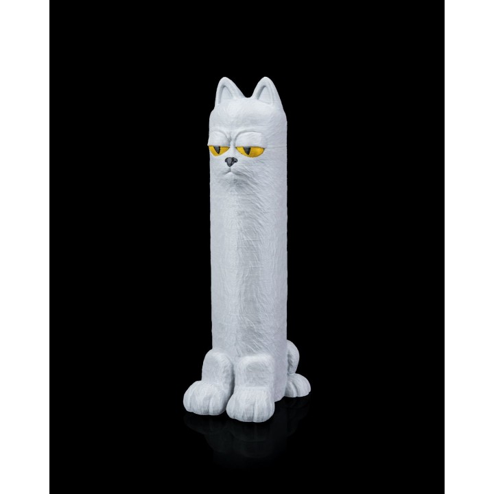 Chat en Rouleau - Support à Papier Toilette