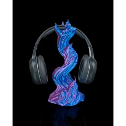 Crâne Flamboyant - Support Casque Audio