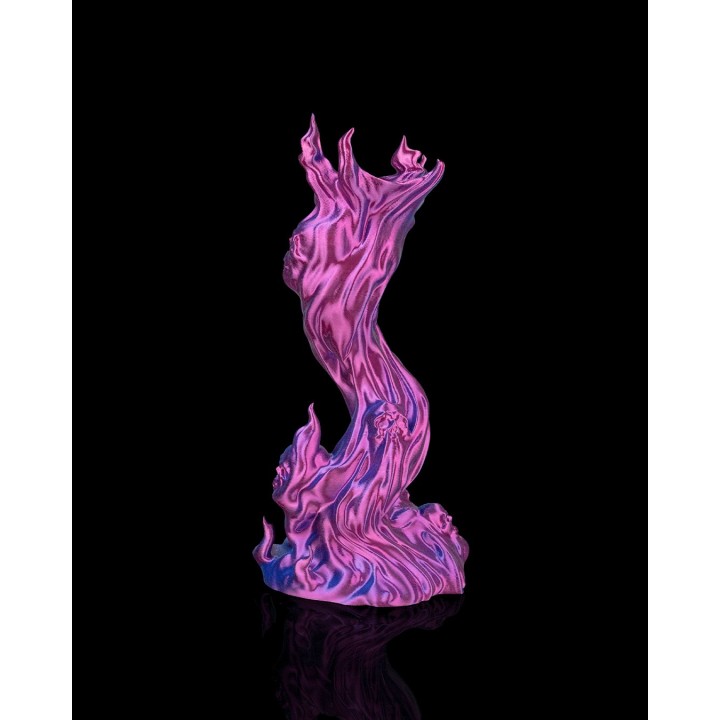 Crâne Flamboyant - Support Casque Audio