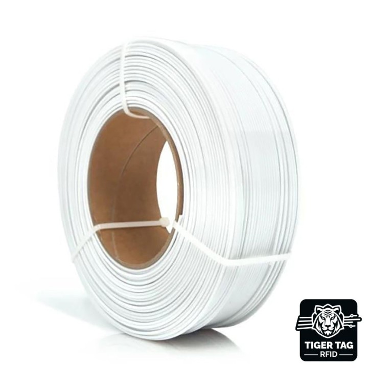 Rosa3D - PETG Standard HS - Blanc (White) - 1,75 mm - 1 kg Refill avec