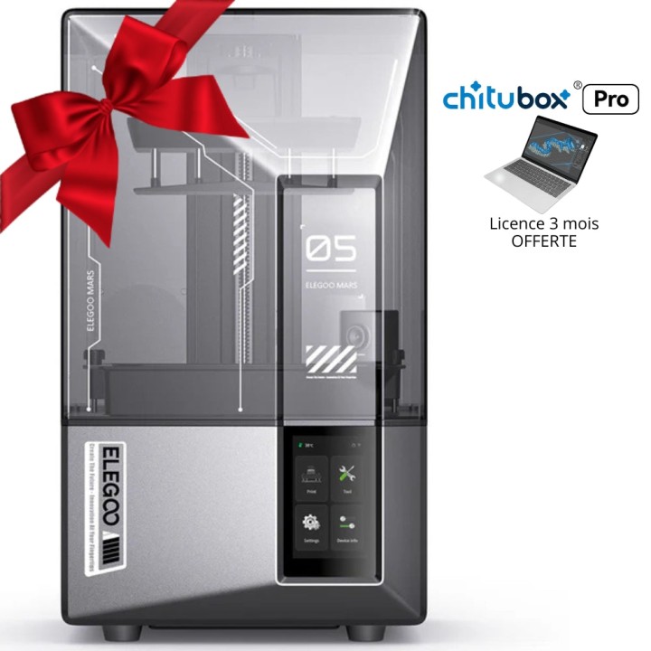 Elegoo - Mars 5 Ultra avec Licence ChituBox Pro 3 Mois OFFERTE | Espac