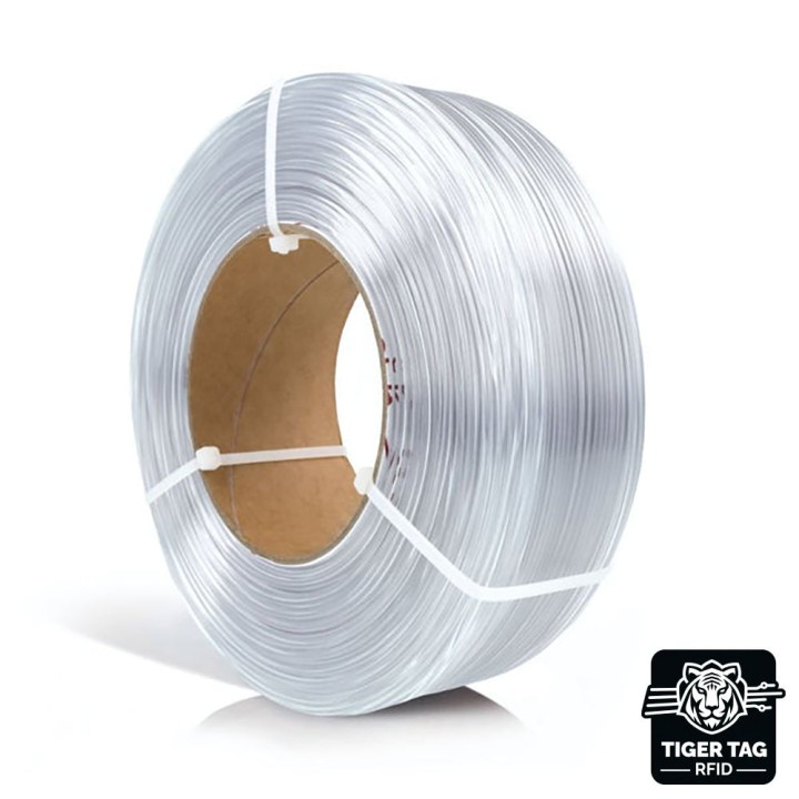 Rosa3D - PETG Standard HS - Transparent - 1,75 mm - 1 kg Refill avec R