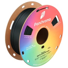 Panchroma PLA - Mat Noir Charbon (Matte Charcoal Black) - 1,75 mm - 1 
