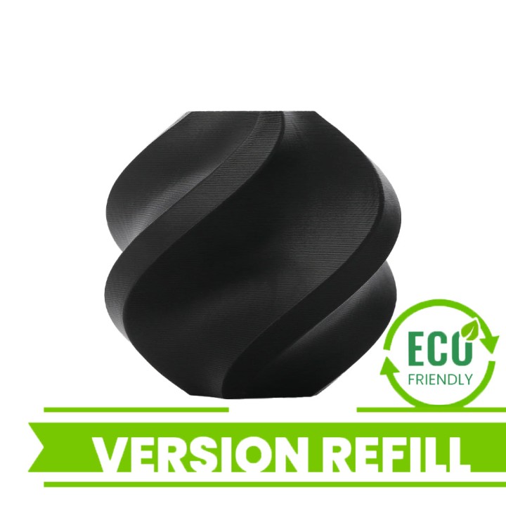 Bambu Lab - PETG HF - Noir (Black) - 1,75 mm - 1 kg - Refill | Espace 
