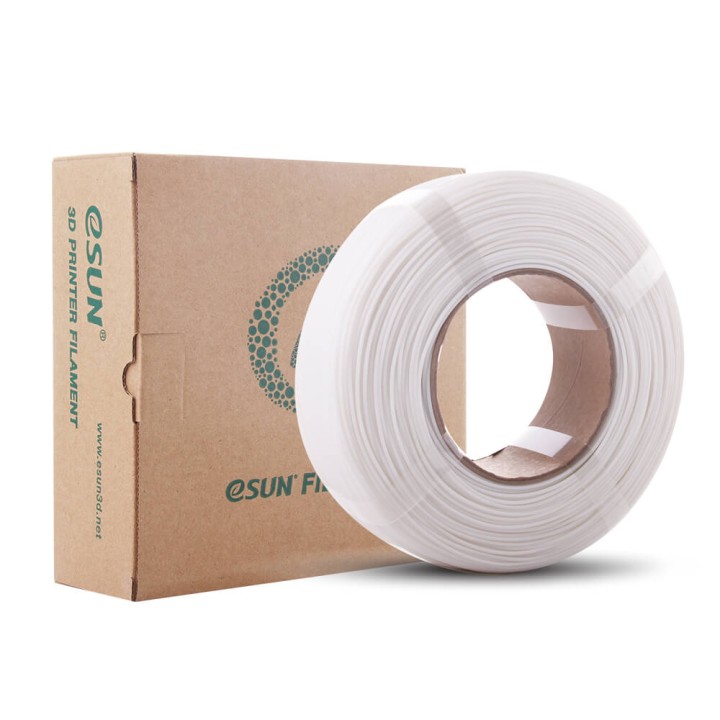 eSun - PLA+ - Blanc (White) - 1,75 mm - 1 kg Refill | Espace Maker