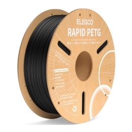 Elegoo - Rapid PETG - Noir (Black) - 1,75 mm - 1 kg | Espace Maker